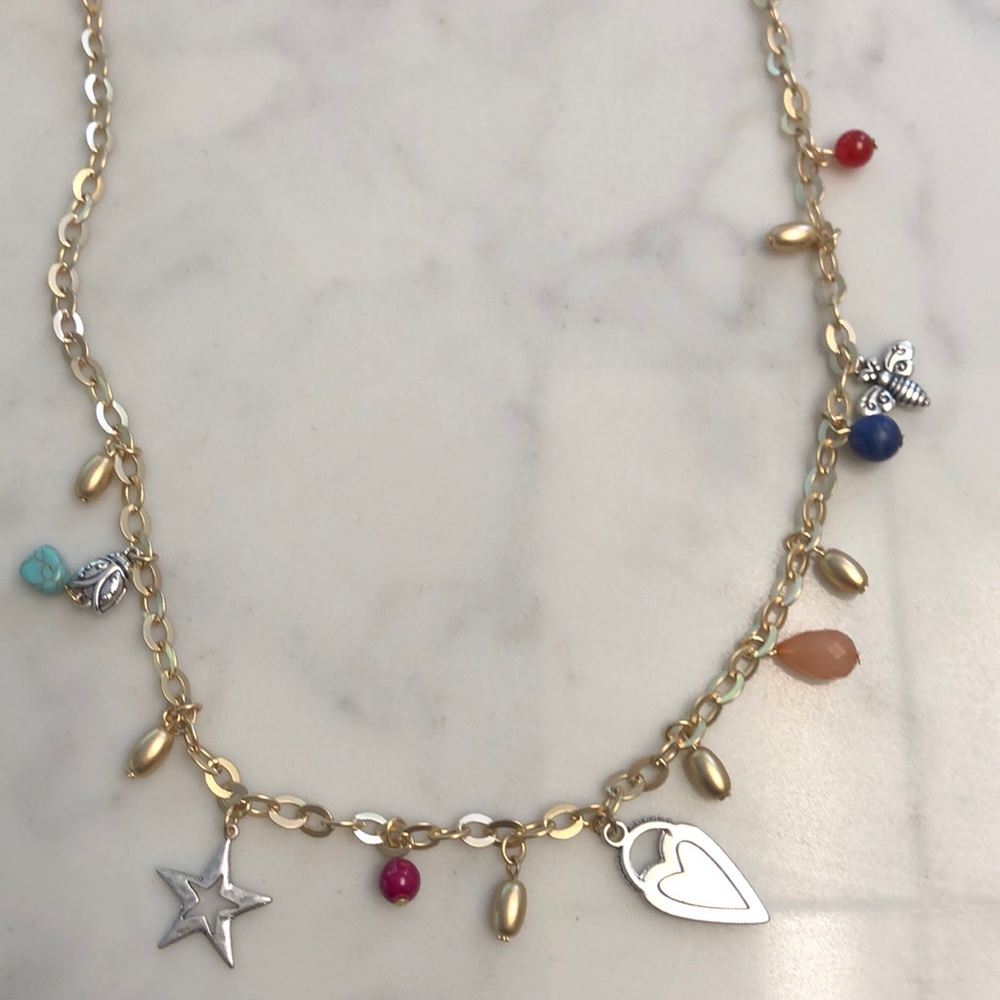 Chico’s necklace with charms NWT - Picture 2 of 6